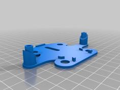 Iris+ Gimbal Mount For Quanum Q2d 3D Printer Model