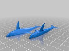 Reef Shark For Easier Printing 3D Printer Model