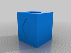 Sims 4 Inspired Tissue Box Holder 3D Printer Model