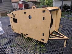 Laser Cut Camper Bird House