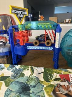 Monster Jam Megladon Carwash 3D Printer Model