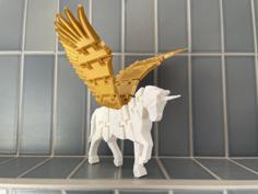 Flexi-Alicorn 3D Printer Model