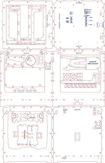 Ultimaker Lasercut Drawings (separate Files)