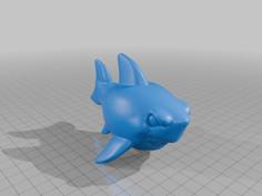 Geocaching Shark 3D Printer Model