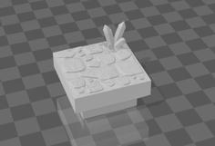 Basic Cavern Floor With Crystals (Dungeon Blocks Compatible) 3D Printer Model