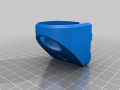 SquashBallFoot Remix: Overhang Corner Issue Fix 3D Printer Model