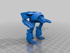 Big Hound Robot Walker 3D Printer Model