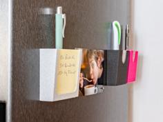 Magnote – Magnetic Paper Note Holder With A Twist 3D Printer Model