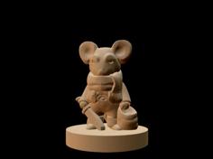 Mouseling Thief (18mm Scale) 3D Printer Model