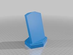 Phone Stand 3D Printer Model