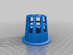 2″ Net Pot (No Supports Needed) 3D Printer Model