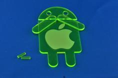 Laser Cut Android’s Apple