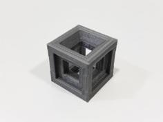 Test Calibration Cube 20x20x20 Mm 3D Printer Model