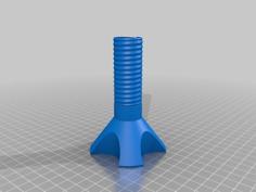 Revised Filament Spool Sprocket (Quick Change) 3D Printer Model