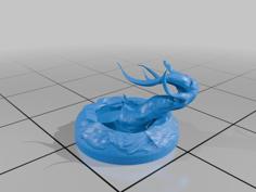 Bonsai Tree Frog Or Moss Water Dish 3D Printer Model