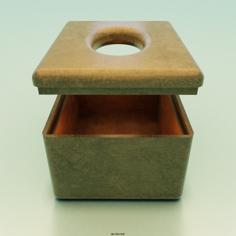 Napkin Holder With Hole 3D Printer Model