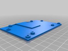 SD Card Adapter Mount For Beetle/M PC 3D Printer Model