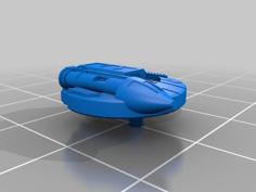 Star Wars Armada JumpMaster 5000 With Cargo 3D Printer Model