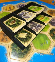 Catan Card Holder – Two Levels 3D Printer Model