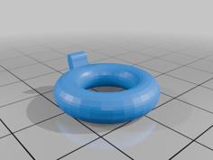 H0 Pool Mit Leiter Und Schwimmsessel 3D Printer Model