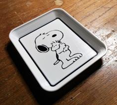 Snoopy Tray 3D Printer Model