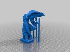 Winged Victory For SLA With Drain Hole 3D Printer Model