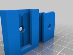 Remix Of: Slide Together Hanging Mounting System 3D Printer Model