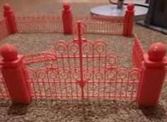 Gothic Fence Gate 3D Printer Model