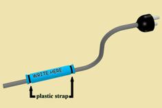 CABLE LABEL 3D Printer Model