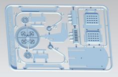 The Time Machine Kit Card HG Wells 3D Printer Model