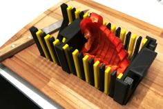 Assistive Cutting Aid For Single-Handed Use 3D Printer Model