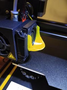 Ender 3 Blower Fan Redirection Duct 3D Printer Model