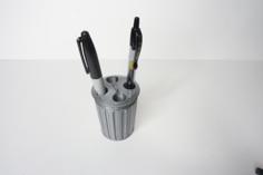 Trash Pen Holder 3D Printer Model