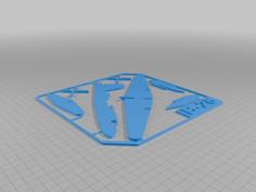 B-26 Kit Card 3D Printer Model