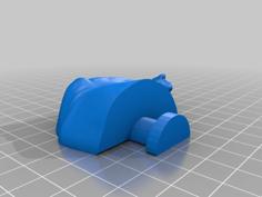 1x2x3 Rhino Puzzle 3D Printer Model