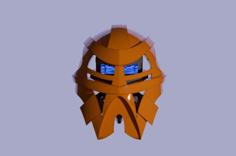 Bionicle Kanohi Kalisi Mask Of Repercussions 3D Printer Model