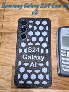 Samsung Galaxy S24 AI Case V2 – KI Handyhuelle Smartphone 3D Printer Model