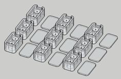 LED Confirmation Case 3D Printer Model