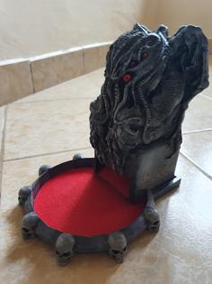 Skull Dice Tray 3D Printer Model