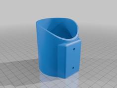 Spray Can Holder / Wall Mount 3D Printer Model