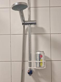 Shower Beer Holder 3D Printer Model