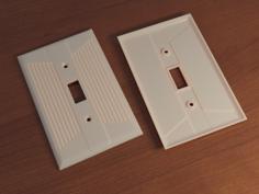 Retro Wall Switch Cover 3D Printer Model