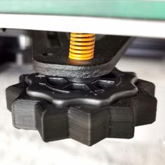 Hotbed Leveling Knob Adapter 3D Printer Model