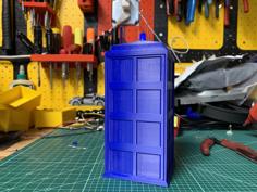 Tardis Ornament 3D Printer Model