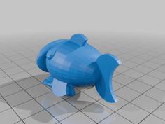 Weird/cursed Fish 3D Printer Model