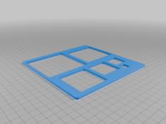 Square Template 3D Printer Model