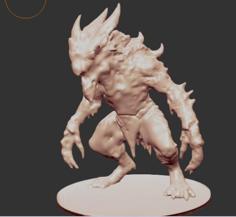 Miniature Monster For 3D Printing 3D Printer Model