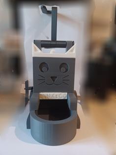 CaliCat Car Feeder 3D Printer Model