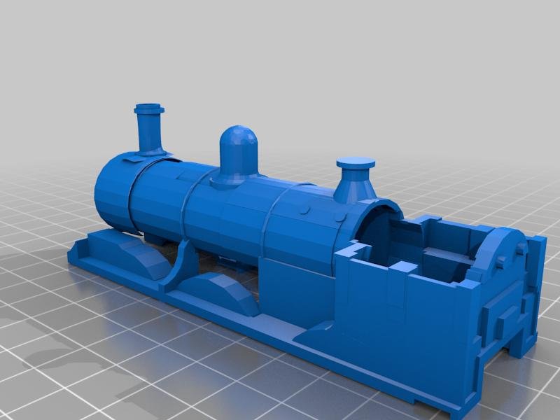 LNER J21 Locomotive 3D Printer Model Download Free STL File - 3axis.co