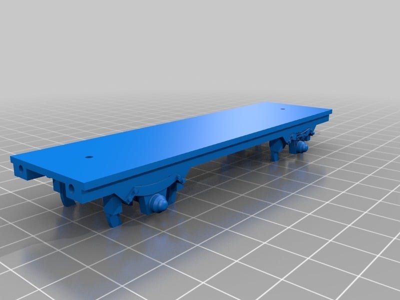 Open Freight Car Scale H0 3D Printer Model Download Free STL File ...